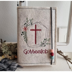 Stickdatei -  Kreuz Zweige